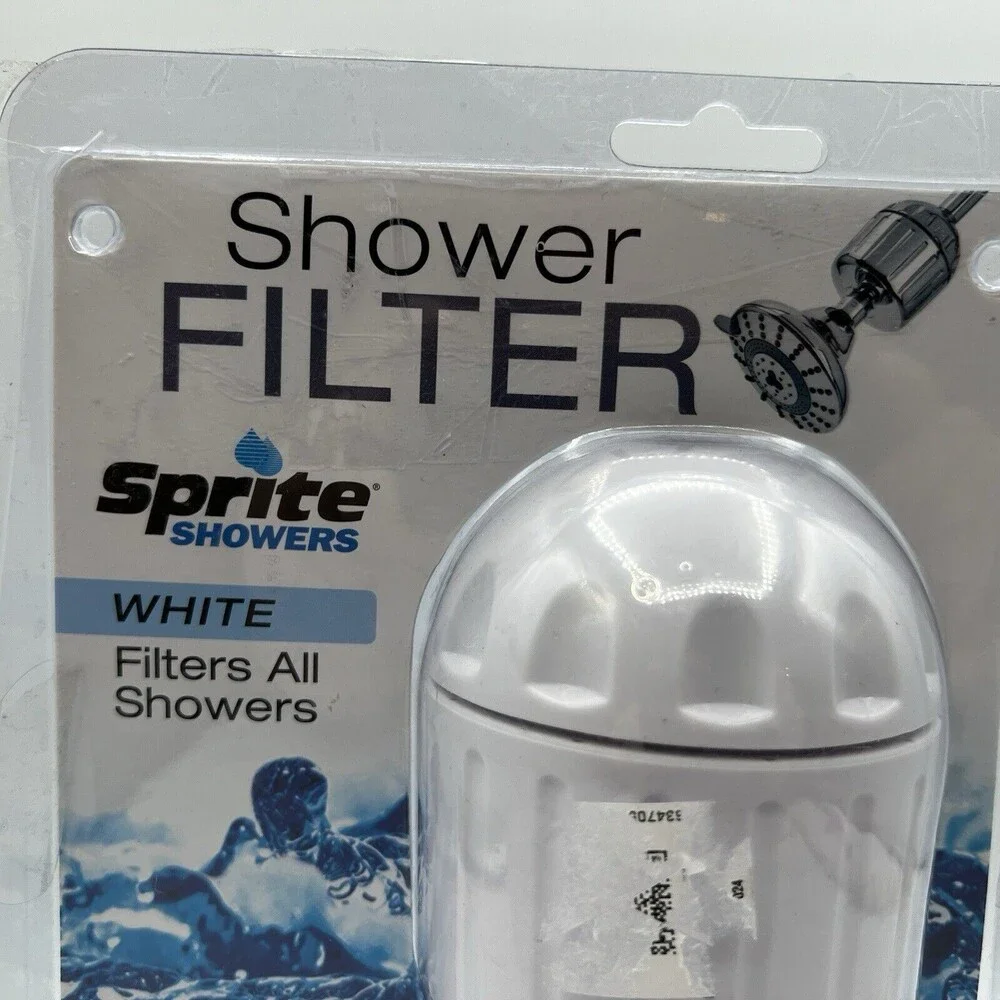 Sprite High Output Filter Massage Shower Head Chlorine White HO2-SH3 NEW